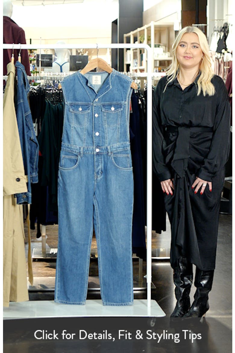 All You Need Denim Jumpsuit video