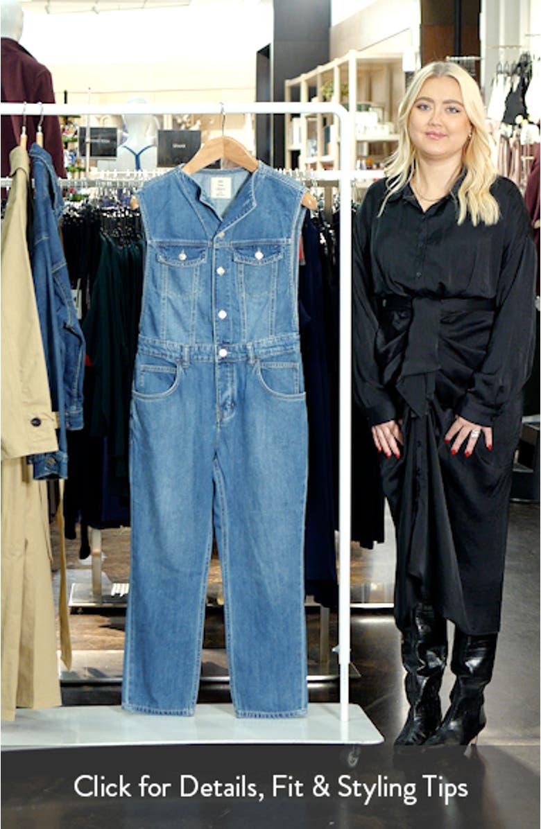 All You Need Denim Jumpsuit, sales video thumbnail