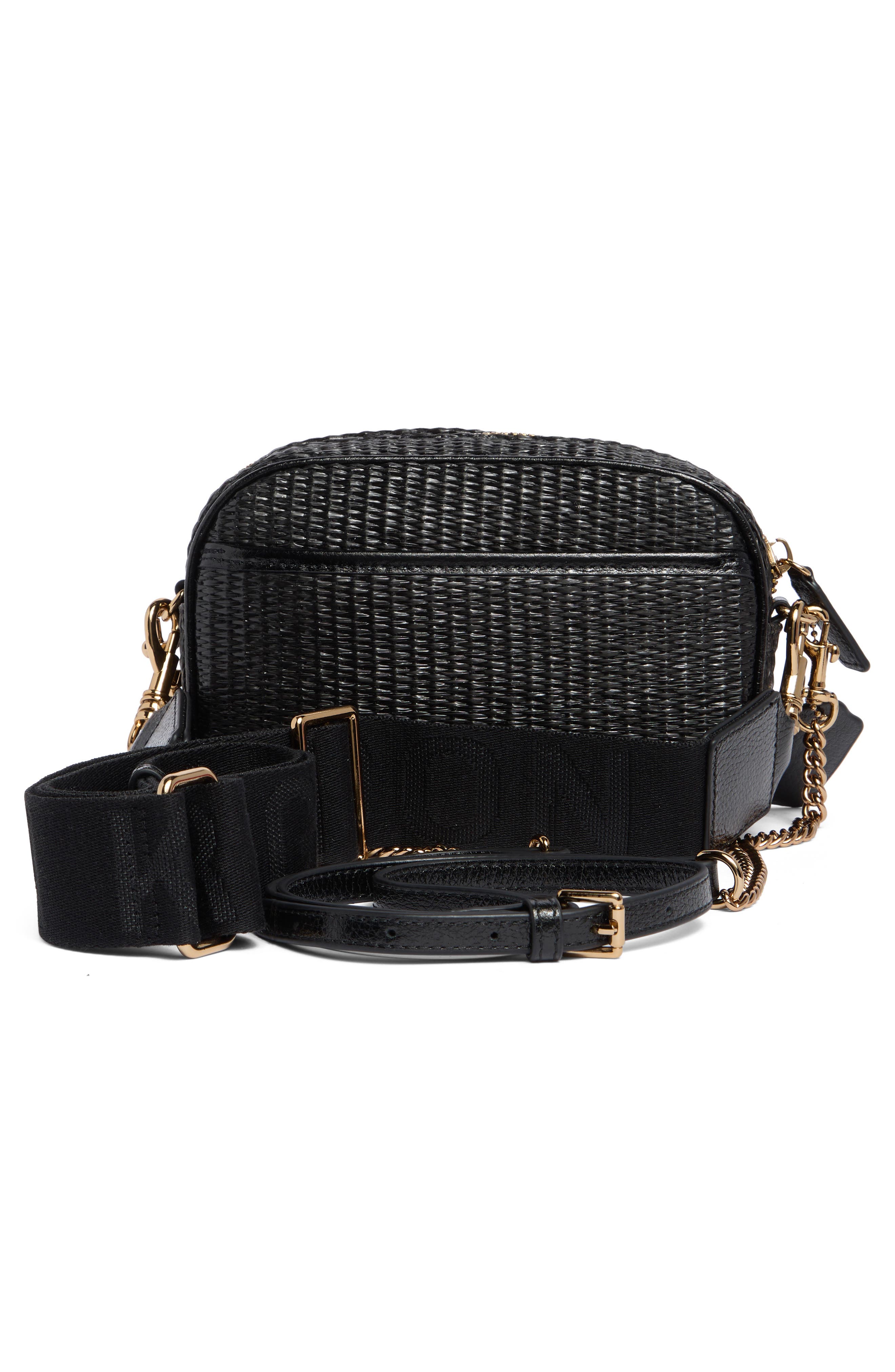 Kurt Geiger London Small Chiswick Woven Camera Crossbody Bag, Alternate, color, 