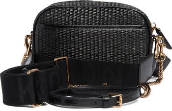 Small Chiswick Woven Camera Crossbody Bag