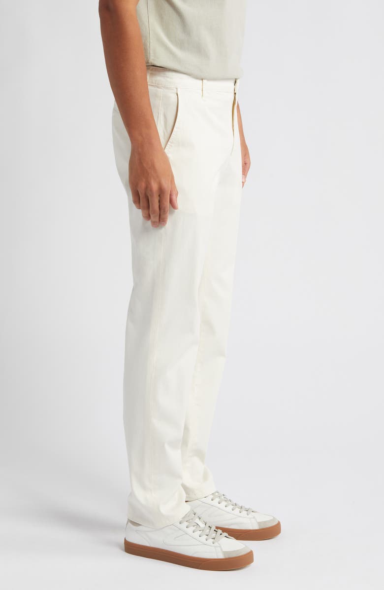 FRAME Slim Fit Stretch Cotton Chinos, Alternate, color, White Canvas