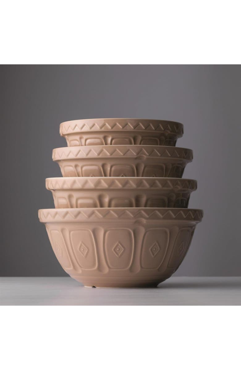 MASON CASH Cane Collection Size 4 Mixing Bowl, 10.5 Quart, Alternate, color, Beige