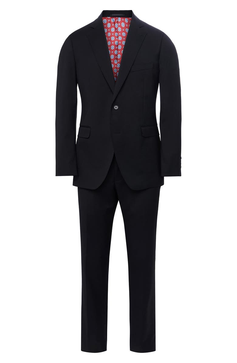Alton Lane Performance Tailored Fit Suit, Alternate, color, Black