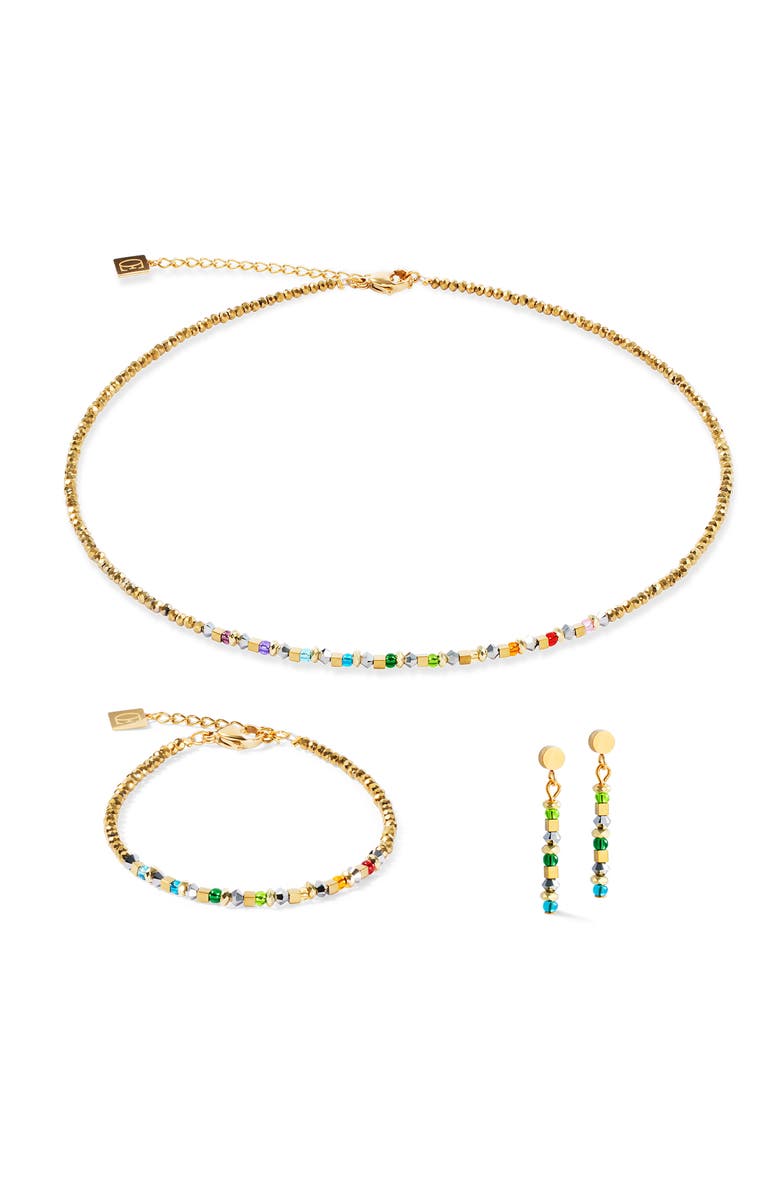 COEUR DE LION Golden Whisper Rainbow Bracelet, Alternate, color, Rainbow