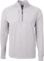 Cutter & Buck Adapt Heather Quarter Zip Pullover