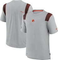 Nike Men's Nike Gray Cleveland Browns Sideline Player UV Performance T-Shirt