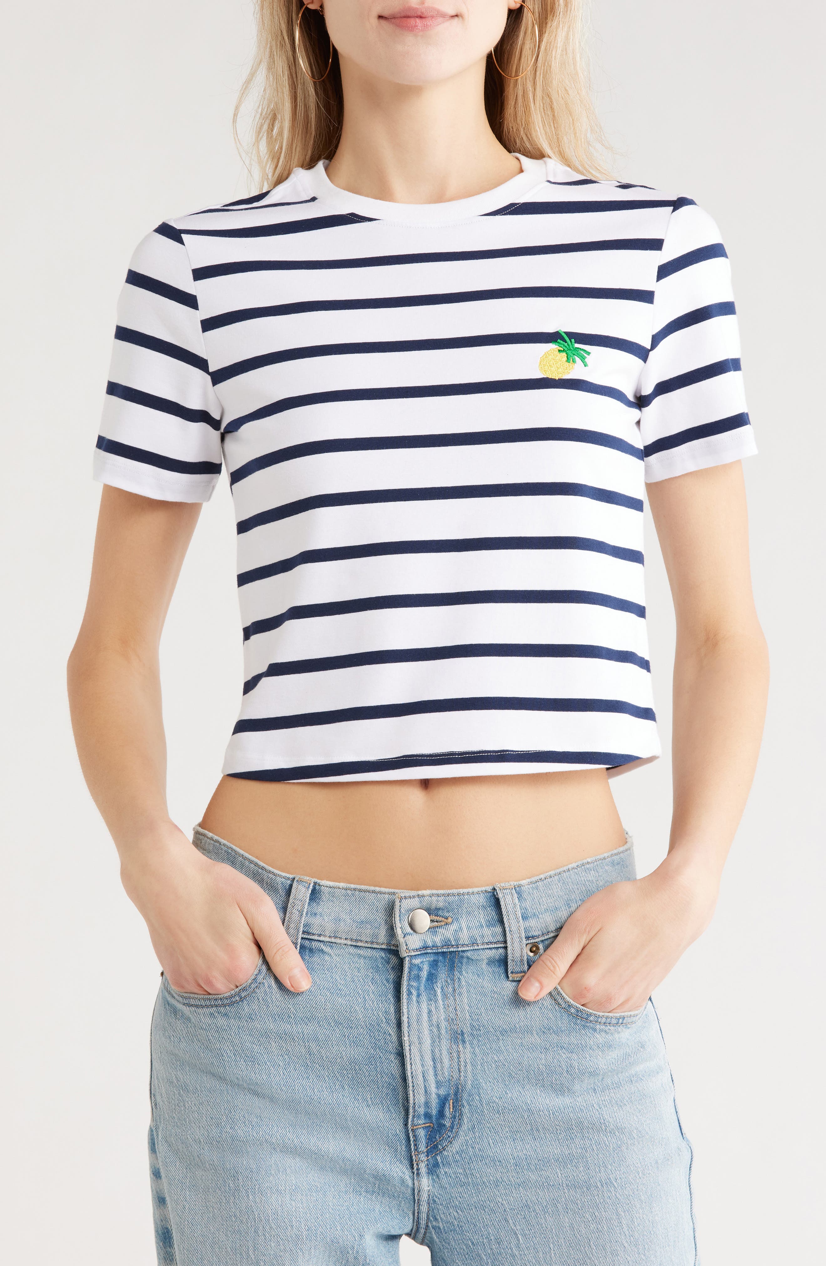 French Connection Rallie Stripe T-Shirt