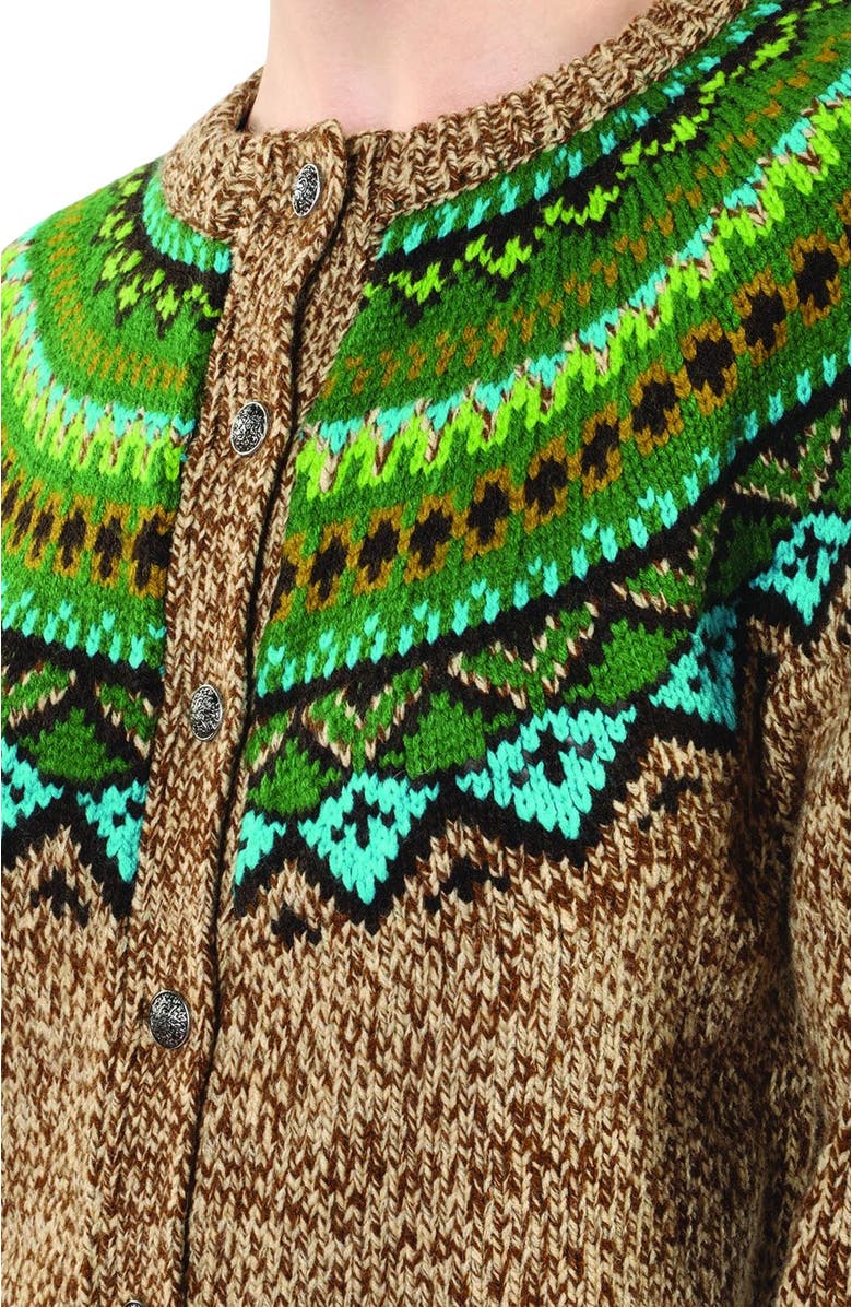 Anna Sui Plaid Sweaters Cardigan, Alternate, color, 