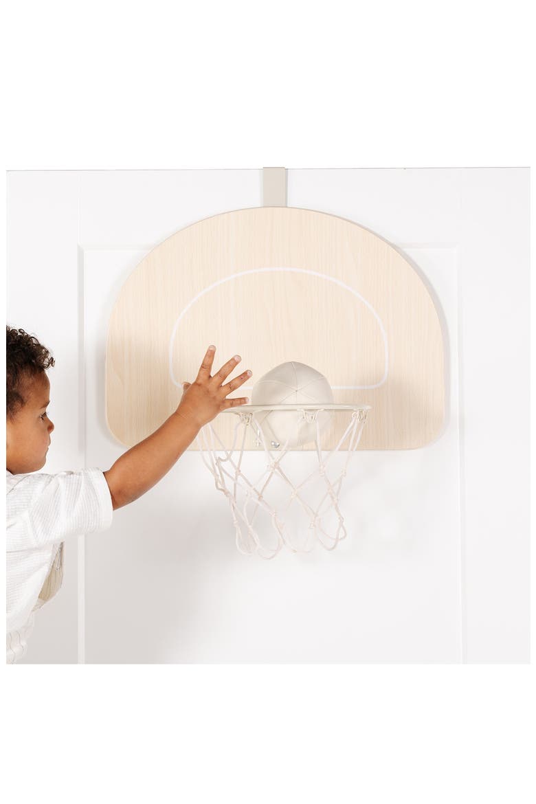 Doorway Basket Ball Hoop, Alternate, color, WHITE