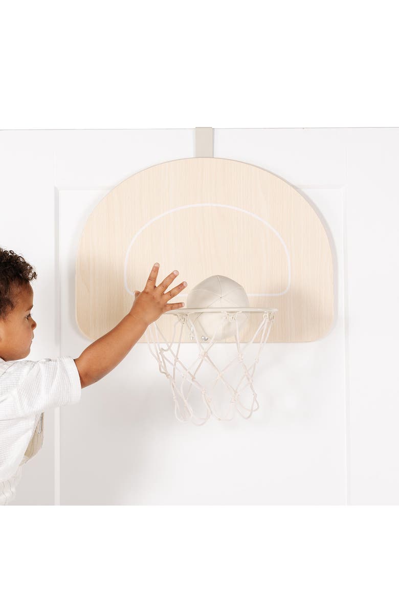 GATHRE Doorway Basket Ball Hoop, Alternate, color, White
