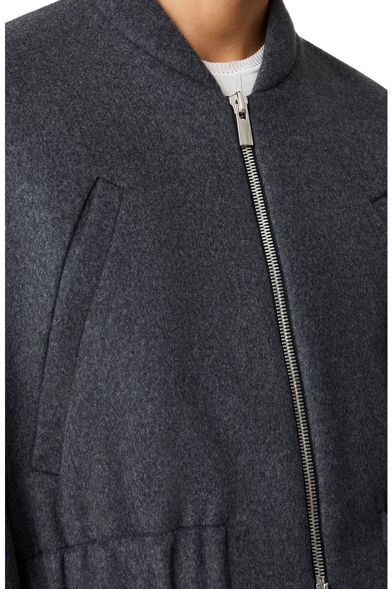 Bomber Jacket, Alternate, color, Light Grey Melange