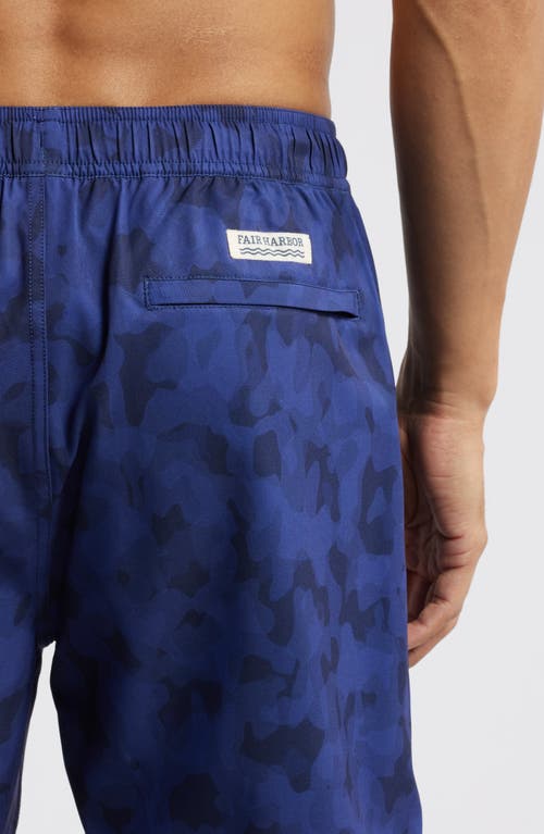 Fair Harbor The Anchor Swim Trunks In Ocean Camo