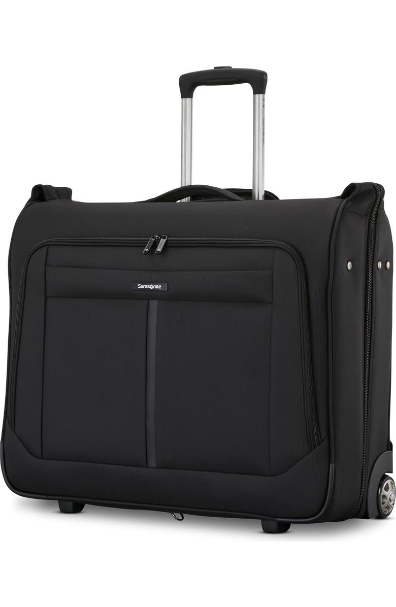 Samsonite Ascella 4 Ultravalet Rolling Garment Bag, Main, color, Black