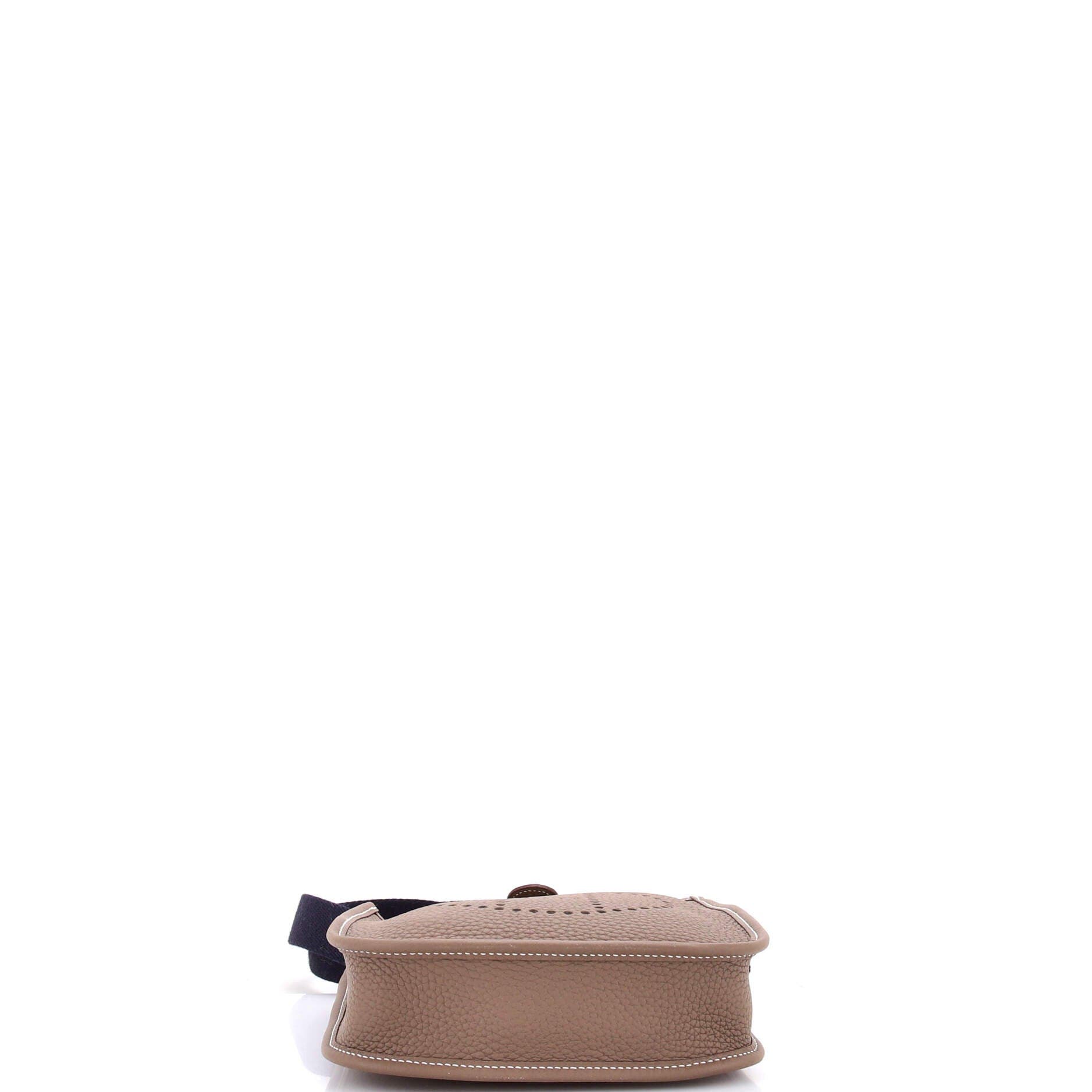 Pre-Owned Hermes Evelyne Bag Gen III Clemence TPM, Alternate, color, Etoupe