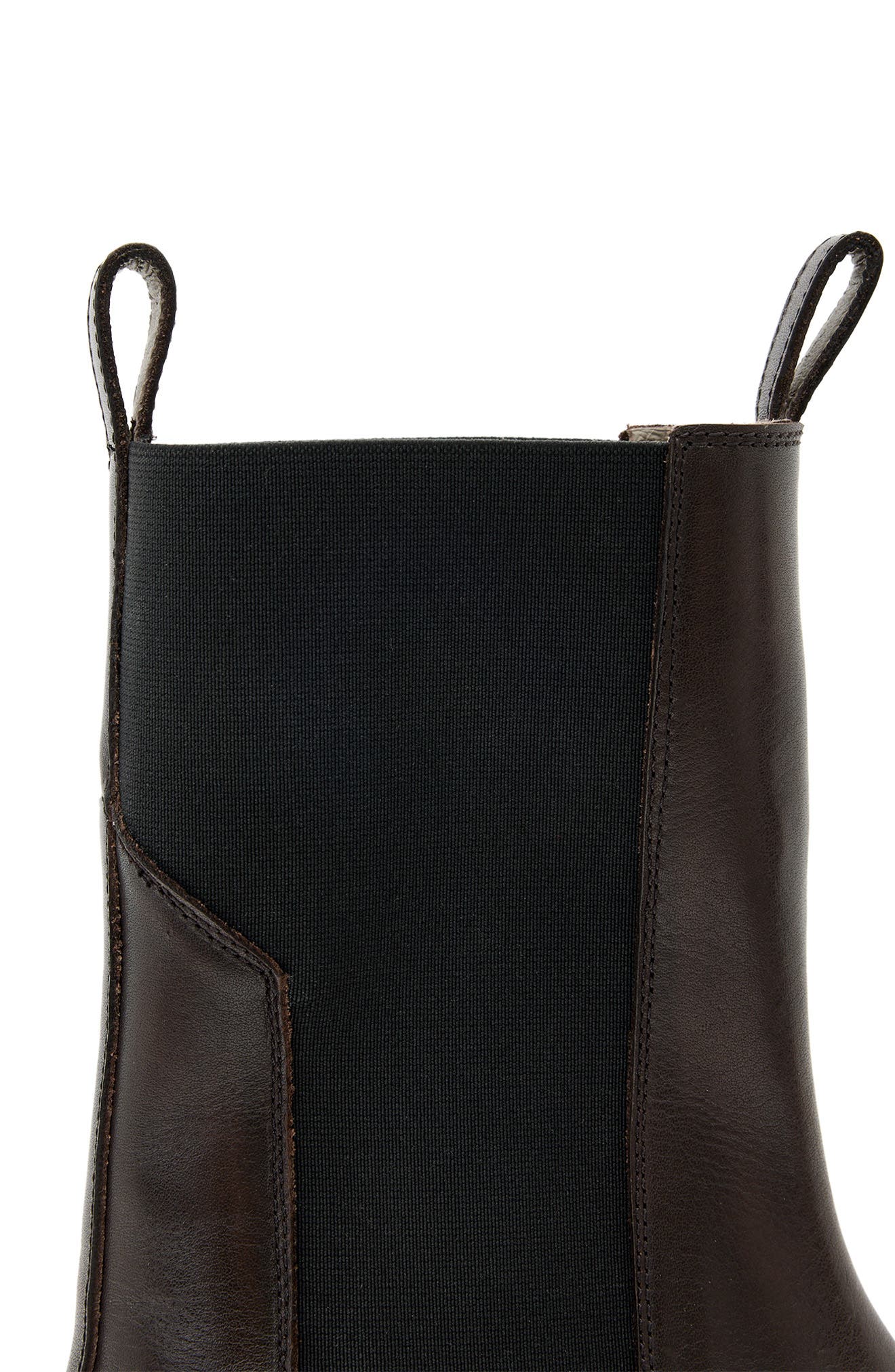 Hallie Lug Sole Chelsea Boot, Alternate, color, BROWN