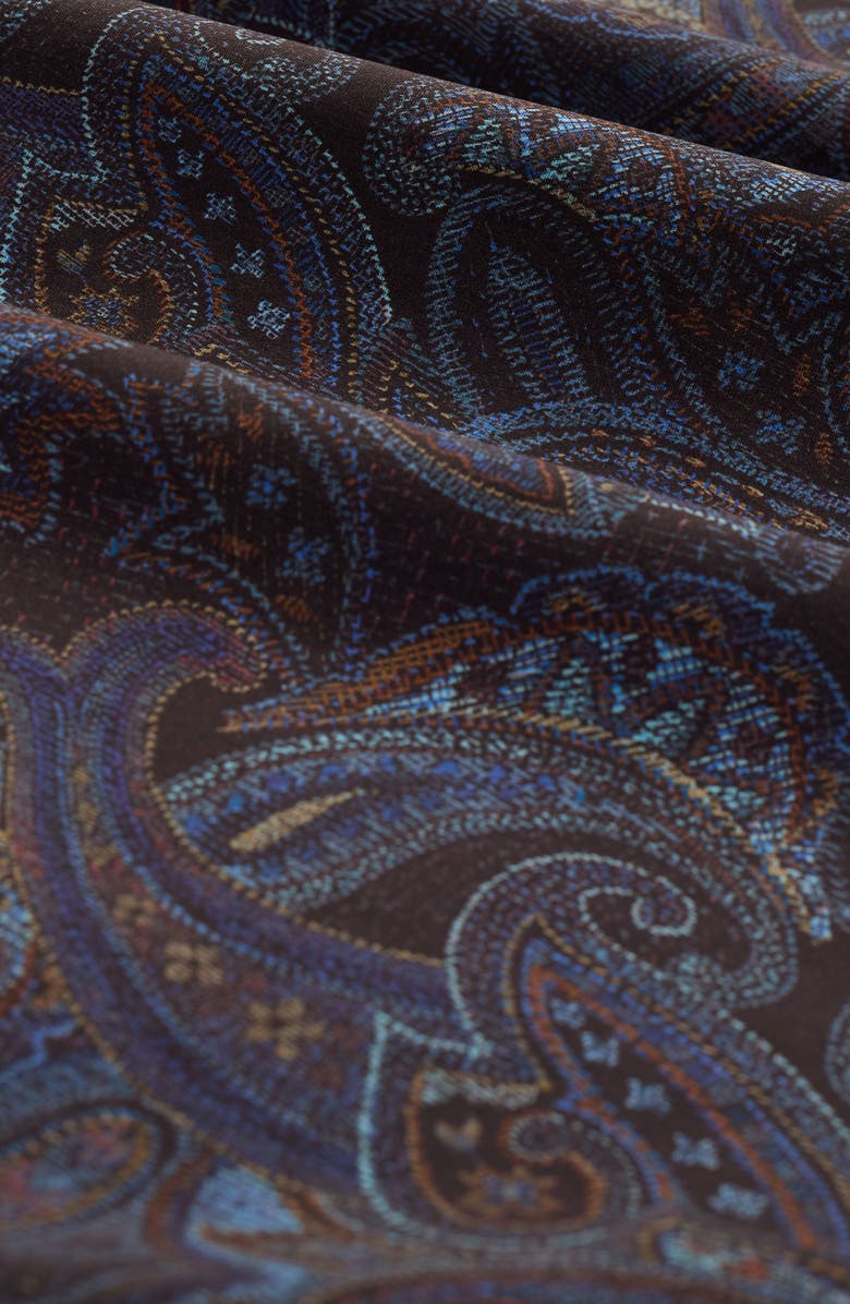 Bugatchi Axel Shaped Fit Paisley Button-Up Shirt, Alternate, color, 