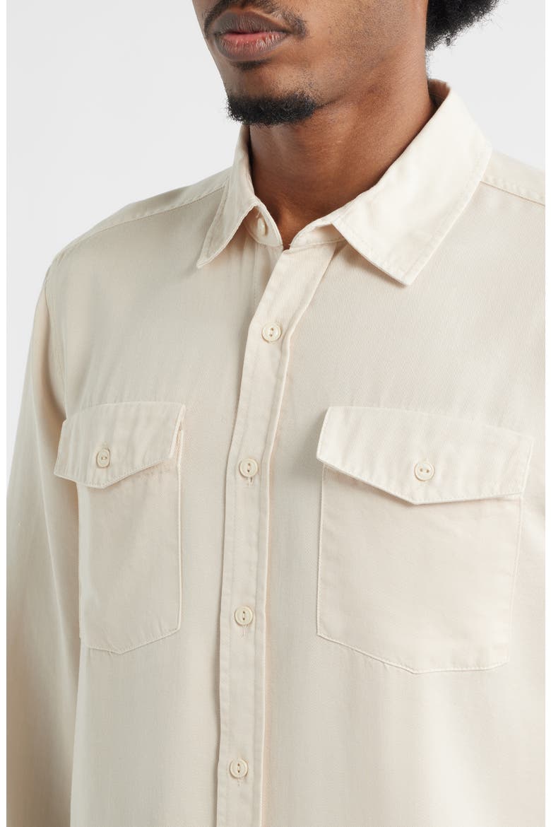 Cool Comfort Wayne Button-Up Shirt, Alternate, color, WHITECAP