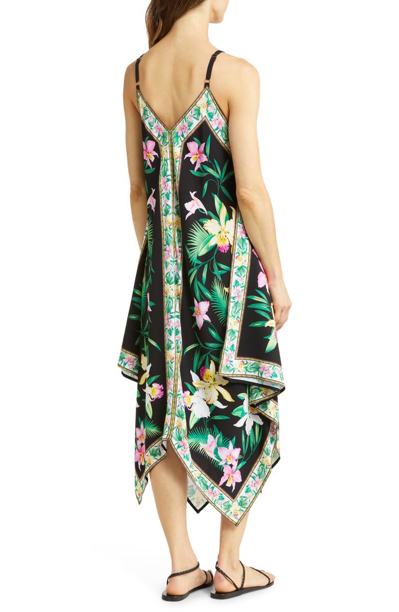 Tommy Bahama Orchid Garden Scarf Cover-Up Dress, Alternate, color,