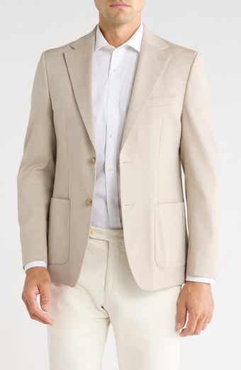 Notch Lapel Two-Button Sport Coat