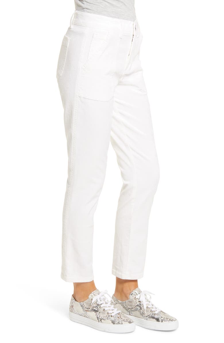 Wit & Wisdom 'Ab'Solution High Waist Straight Leg Utility Jeans, Alternate, color, 