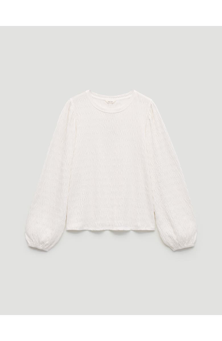 Hush Thalia Seersucker Top, Alternate, color, Stone White