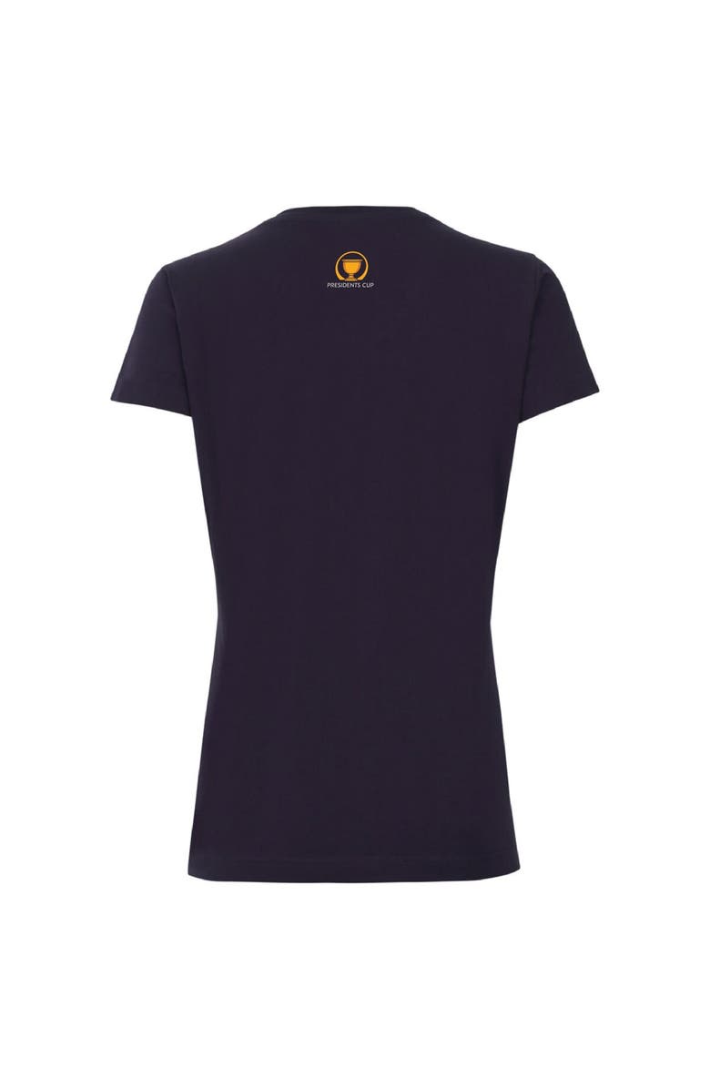 AHEAD Women's Ahead Navy 2024 Presidents Cup Vista V-Neck T-Shirt, Alternate, color, 