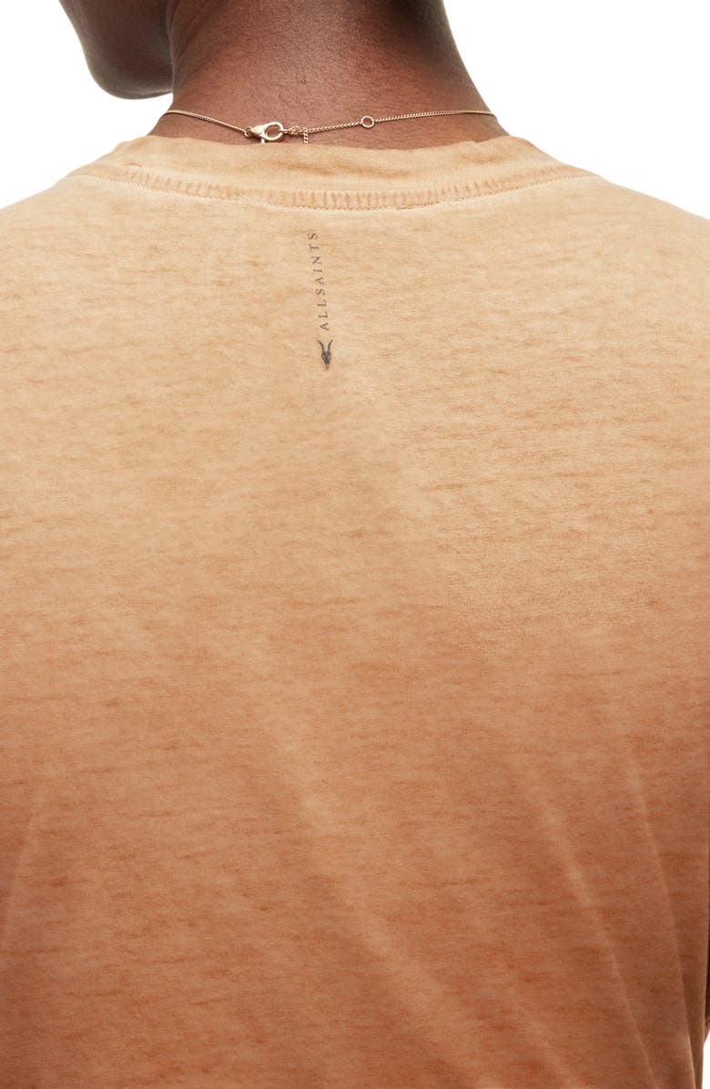 AllSaints Anna Cotton T-Shirt, Alternate, color, Capri Brown
