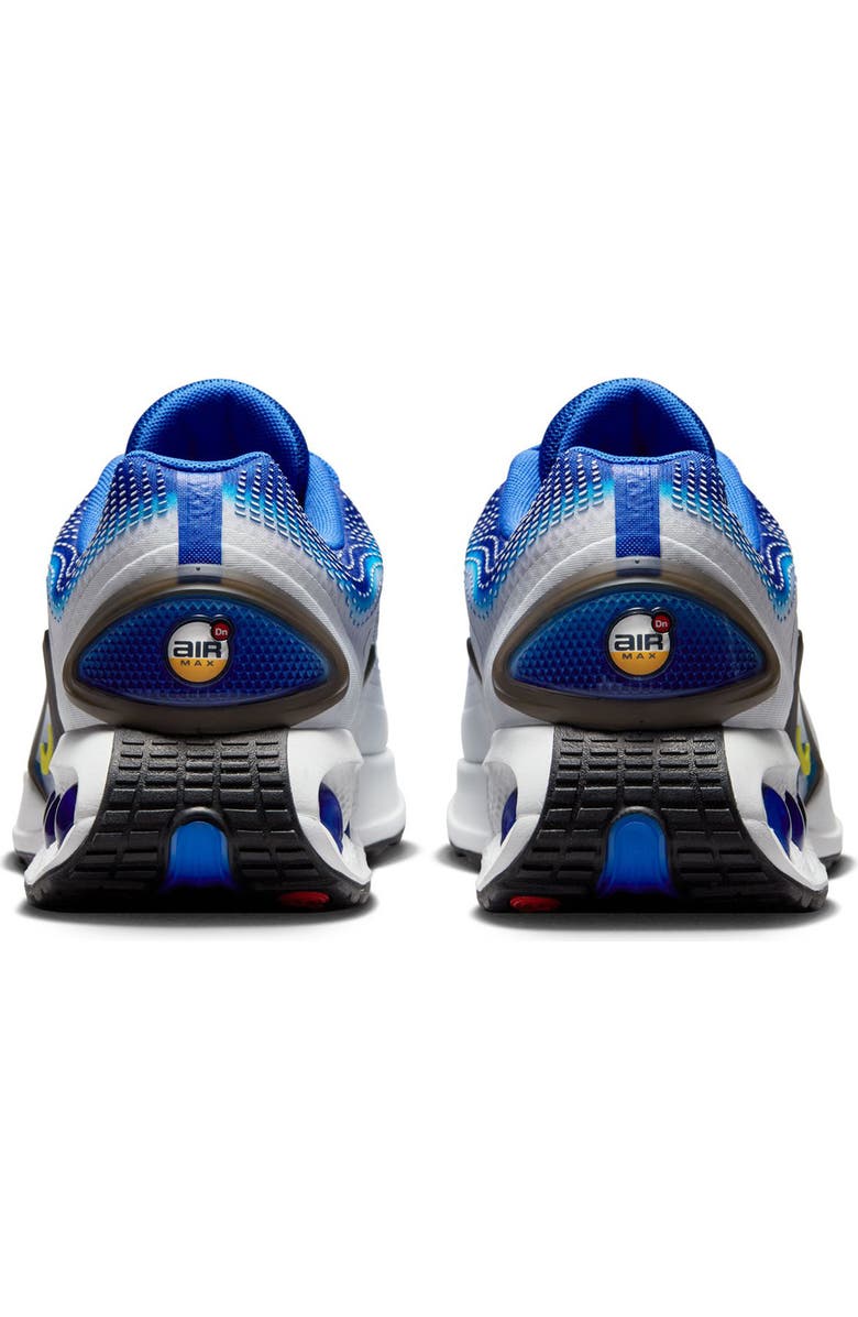 Jordan Air Max Dn SE Sneaker, Alternate, color, Racer Blue/ Yellow/ Blue Fury