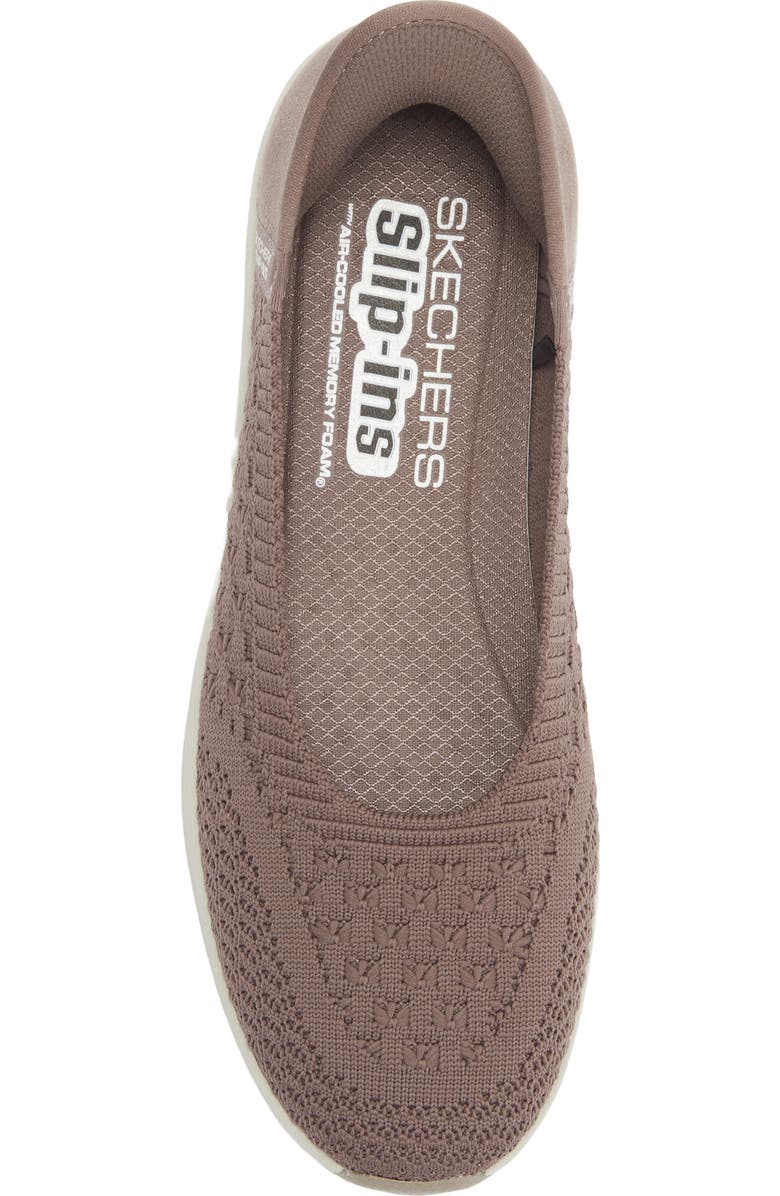 SKECHERS Slip-Ins Cleo Swift Skimmer Flat, Alternate, color, Mauve
