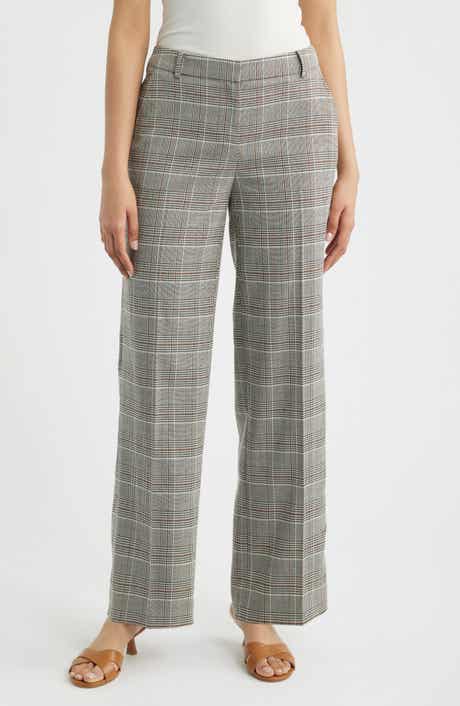 Slash Pocket Straight Leg Pants