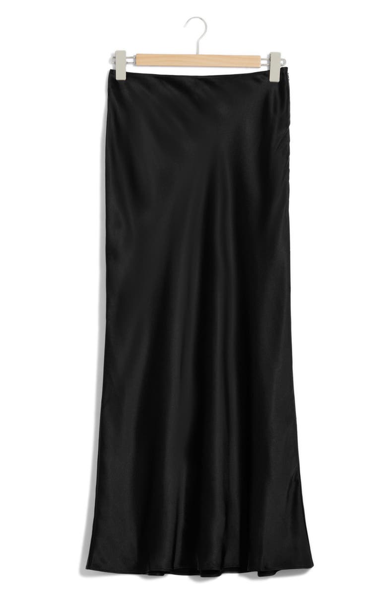 & Other Stories Satin Maxi Skirt, Alternate, color, 