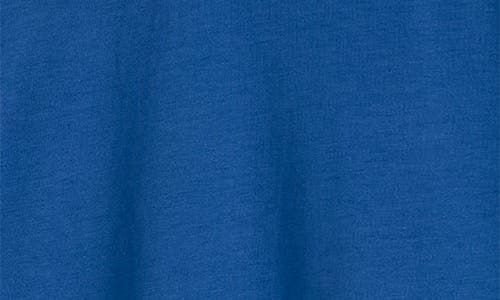 Madewell Allday Garment Dyed Cotton T-shirt In Blue Iris