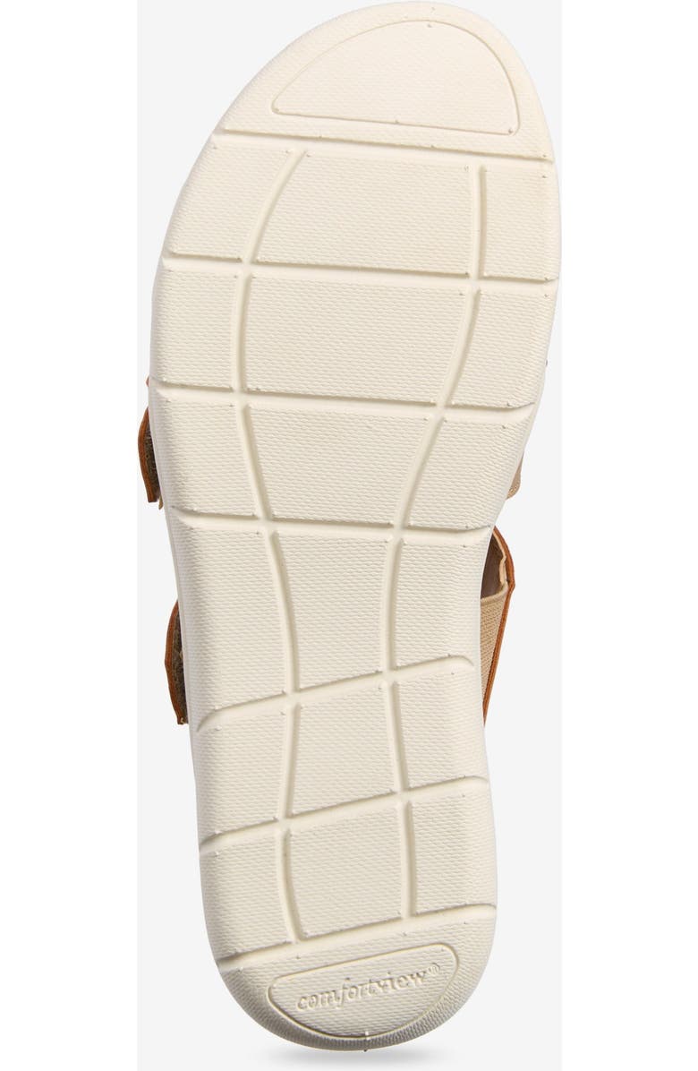 Comfortview The Lark Water Friendly Slip On Sandal, Alternate, color, Black