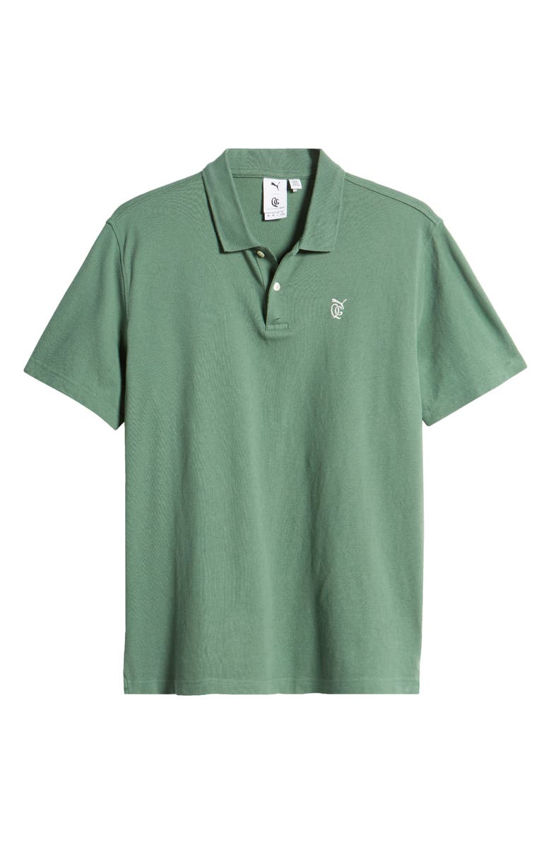 Quiet Golf x PUMA Post Round Cotton Golf Polo, Alternate, color, 