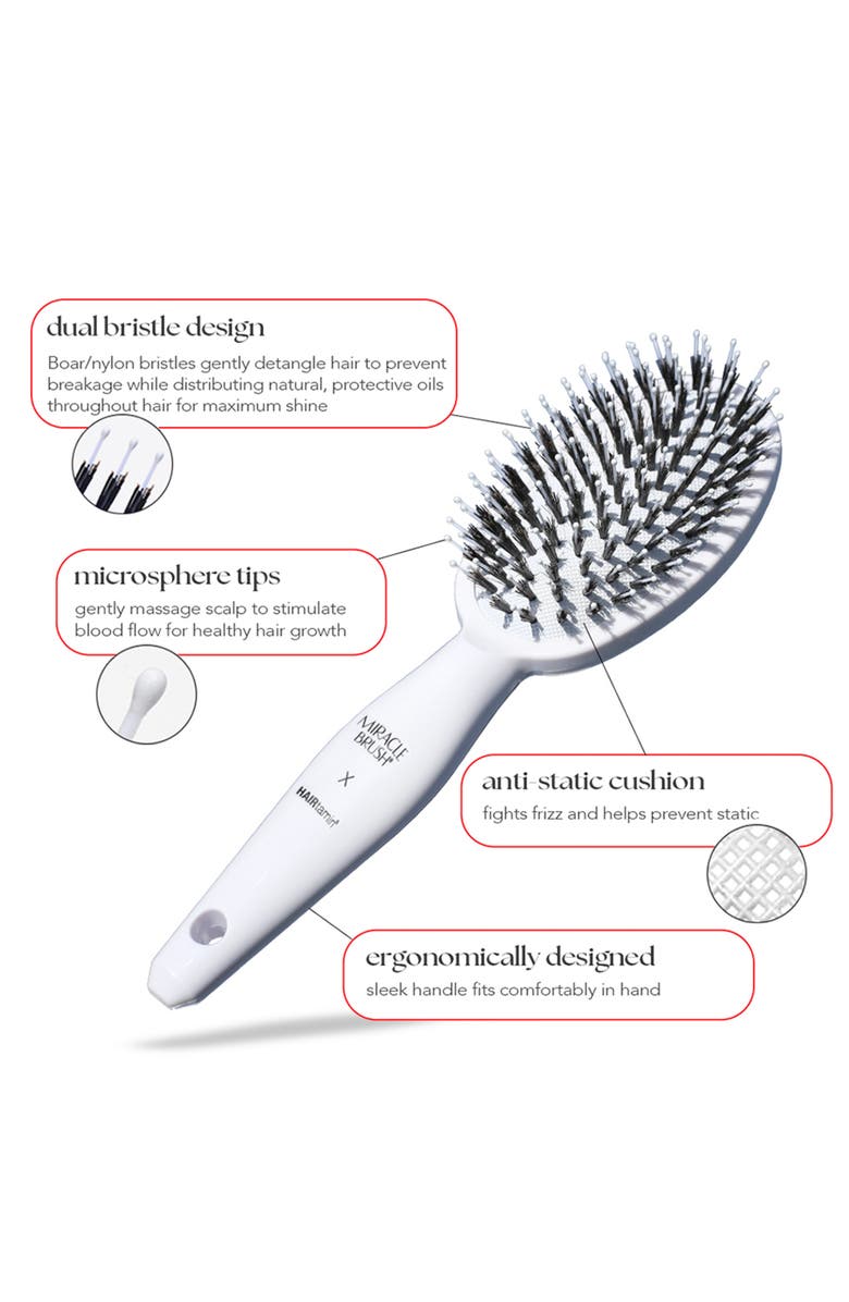 HAIRTAMIN Miracle Brush, Alternate, color, NO COLOR
