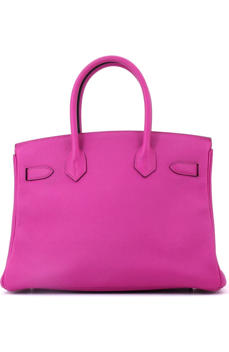 Pre-Owned Hermes Birkin Handbag Pink Epsom with Palladium Hardware 30, Alternate, color, Rose Pourpre