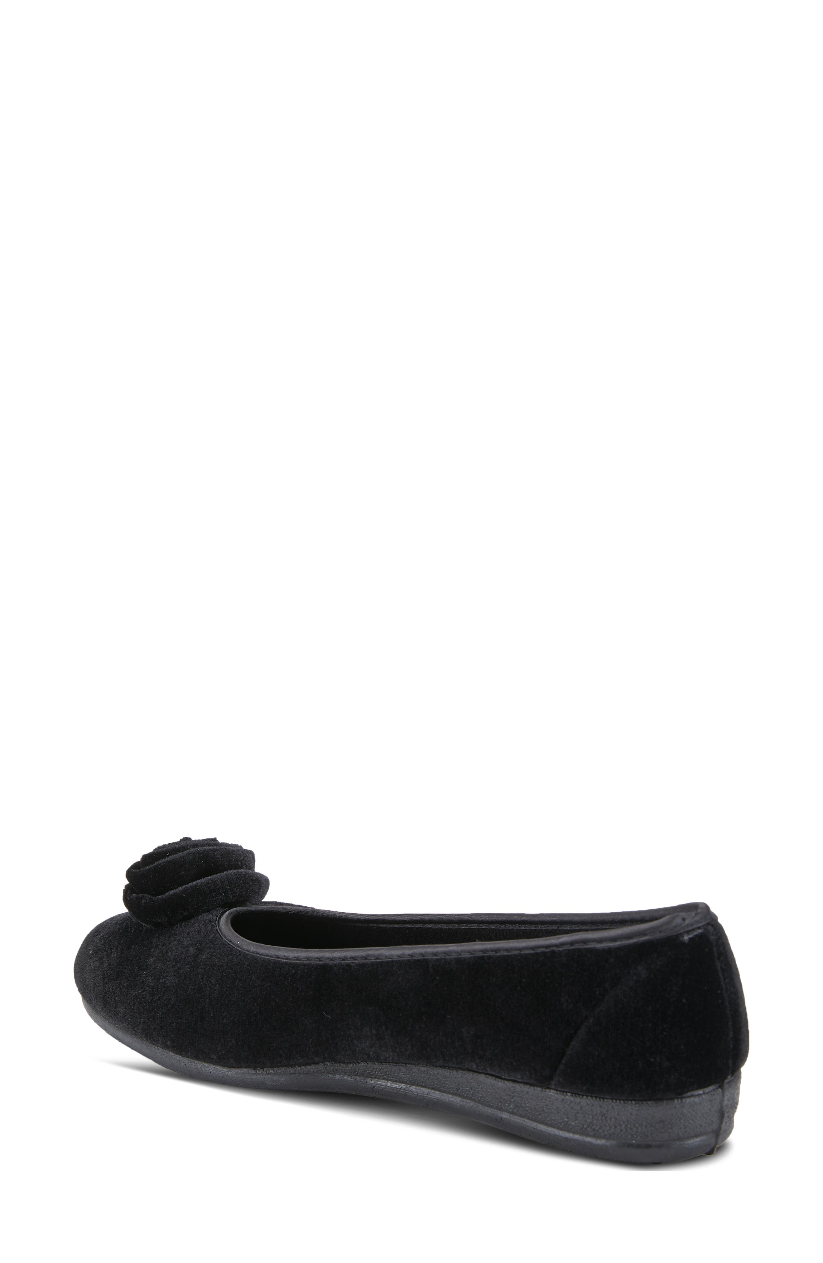 Flexus by Spring Step Roseloud Velvet Slipper, Alternate, color, 