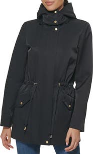 Cole Haan Short Rain Jacket