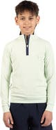TailorByrd Kids' Micro Grid Textured Pullover