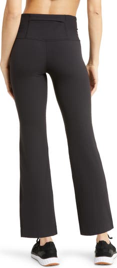 Zella Studio Luxe High Waist Flare Ankle Pants | Nordstrom