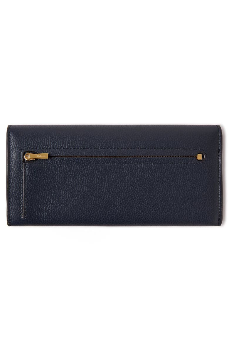Mulberry Leather Continental Wallet, Alternate, color, Night Sky