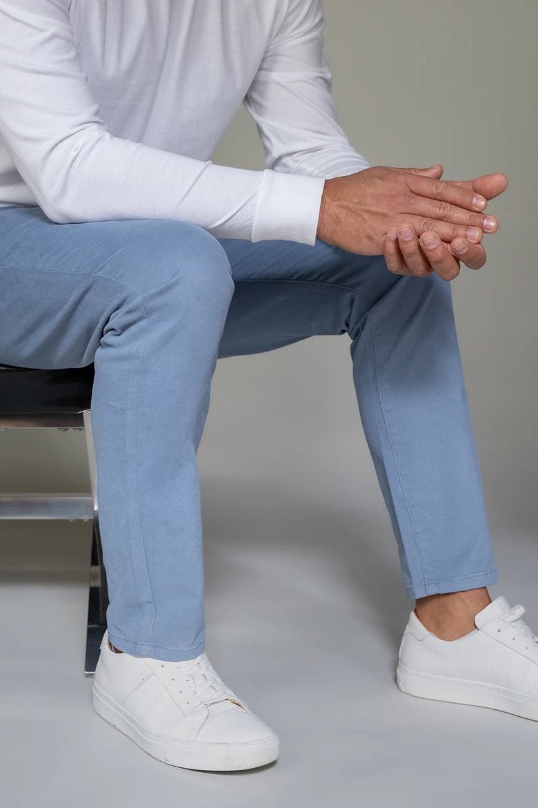Italian 5-Pocket Pants, Alternate, color, Slate