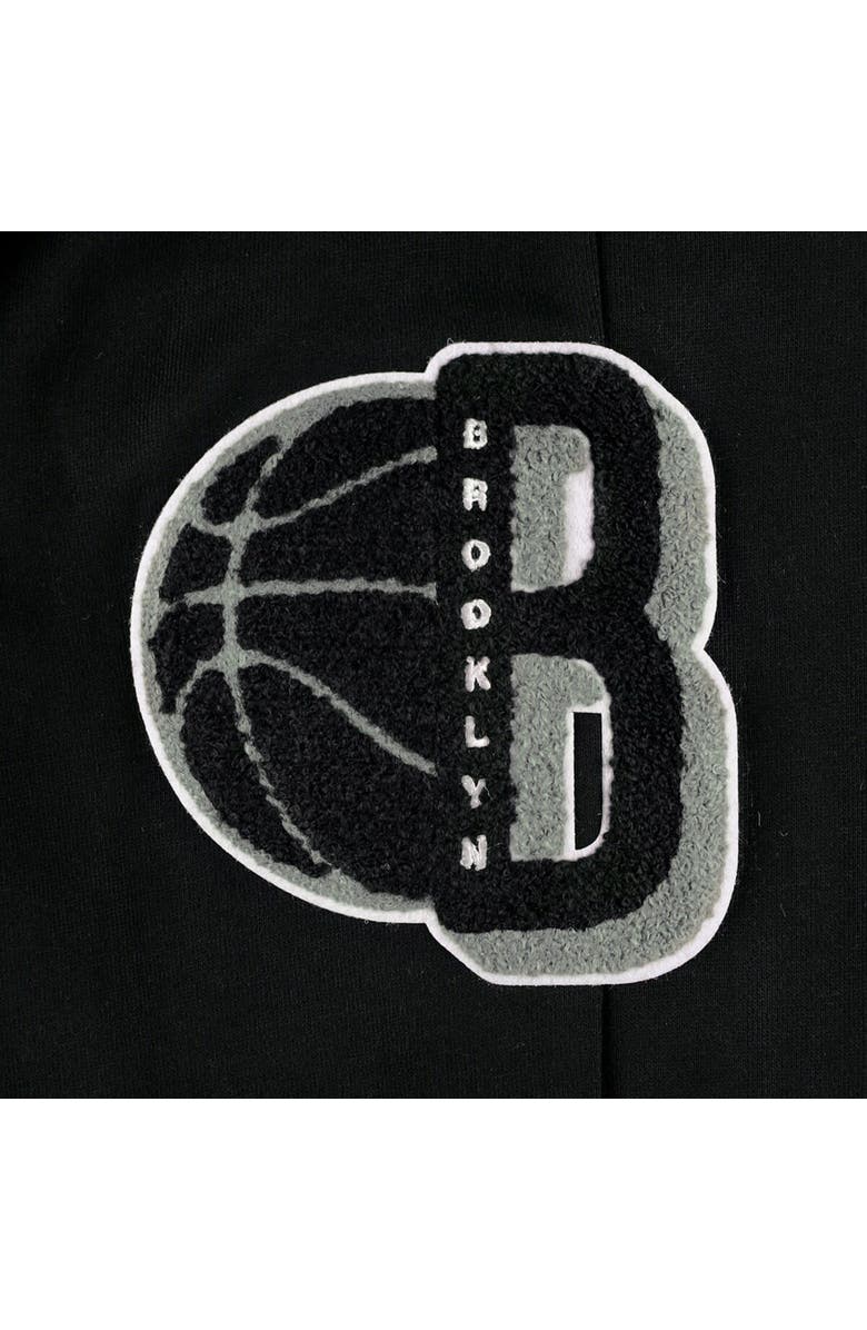 PRO STANDARD Men's Pro Standard Black Brooklyn Nets Mash Up Capsule Sweatpants, Alternate, color, Black