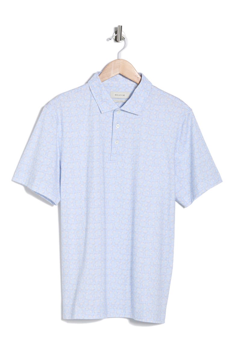Short Sleeve Polo, Alternate, color, SKY