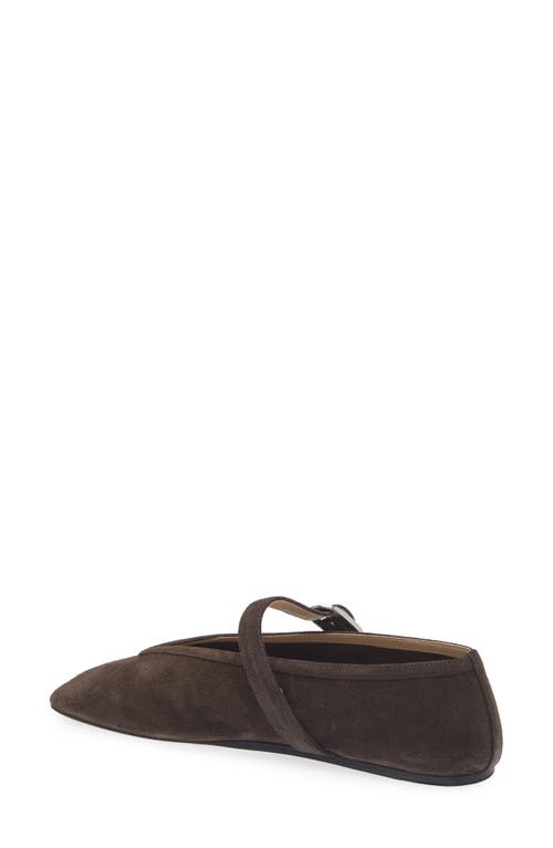 Le Monde Beryl Stella Mary Jane Flat In Brown