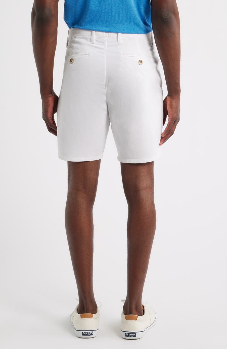 johnnie-O Nassau Chino Shorts, Alternate, color, White