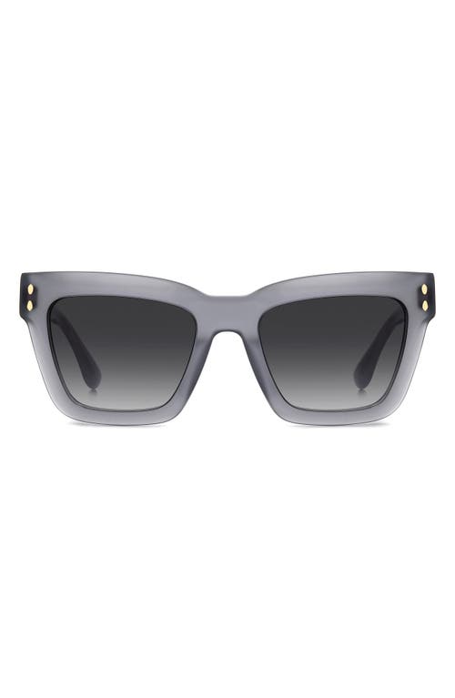 ISABEL MARANT ISABEL MARANT 53MM GRADIENT RECTANGULAR SUNGLASSES