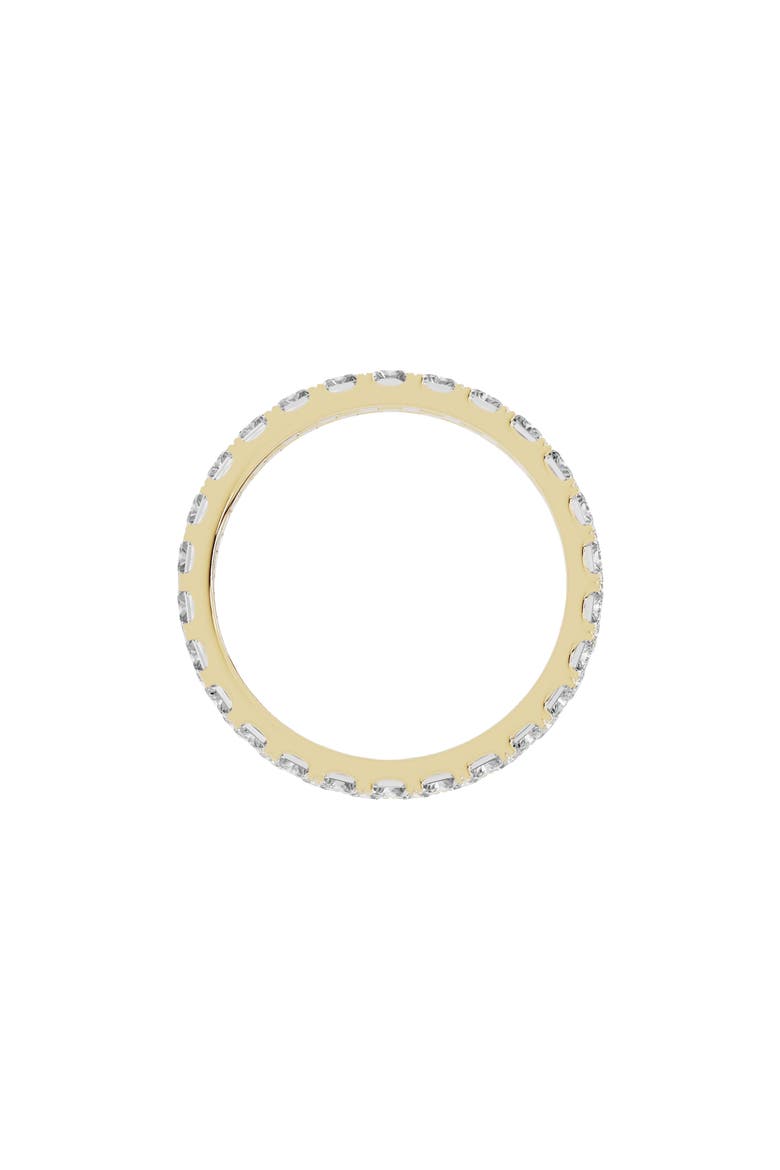 18K Gold Lab Created Diamond Eternity Ring - 4.2 ctw (Nordstrom Exclusive), Alternate, color, 18K YELLOW GOLD