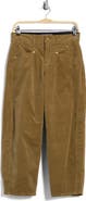 Democracy High Waist Barrel Corduroy Pants