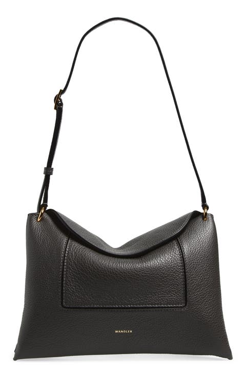 Penelope Slouch Leather Shoulder Bag